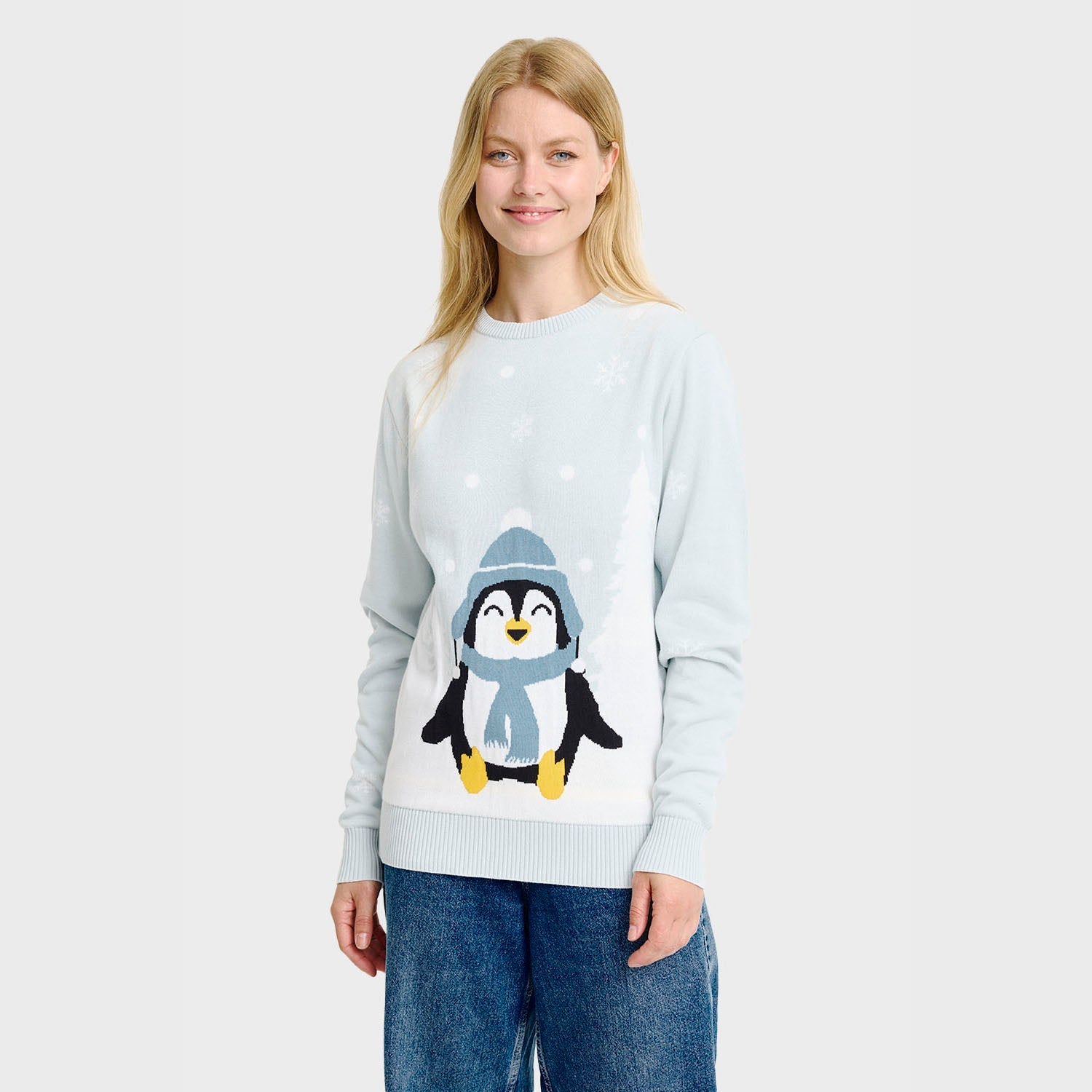 The Lovely Penguin Christmas Sweater β Women